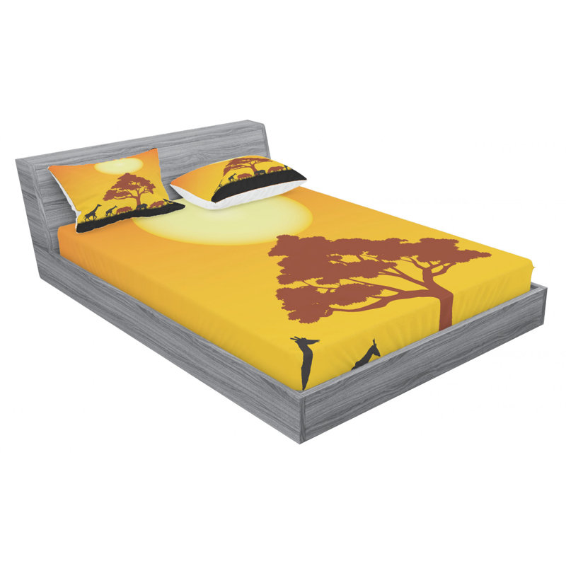 Microfiber Sheet Set, Full Sheet Set with Fitted Sheet