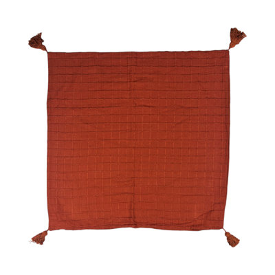 Tra Red Square Cushion