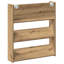 Wall Shoe Cabinets With Shelf 2 Pcs Engineered Wood-487293026