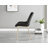 Edzard Industrial Style Wood Effect Dining Table Set with 4 Luxury Velvet Upholstered Dining Chairs-1062873937