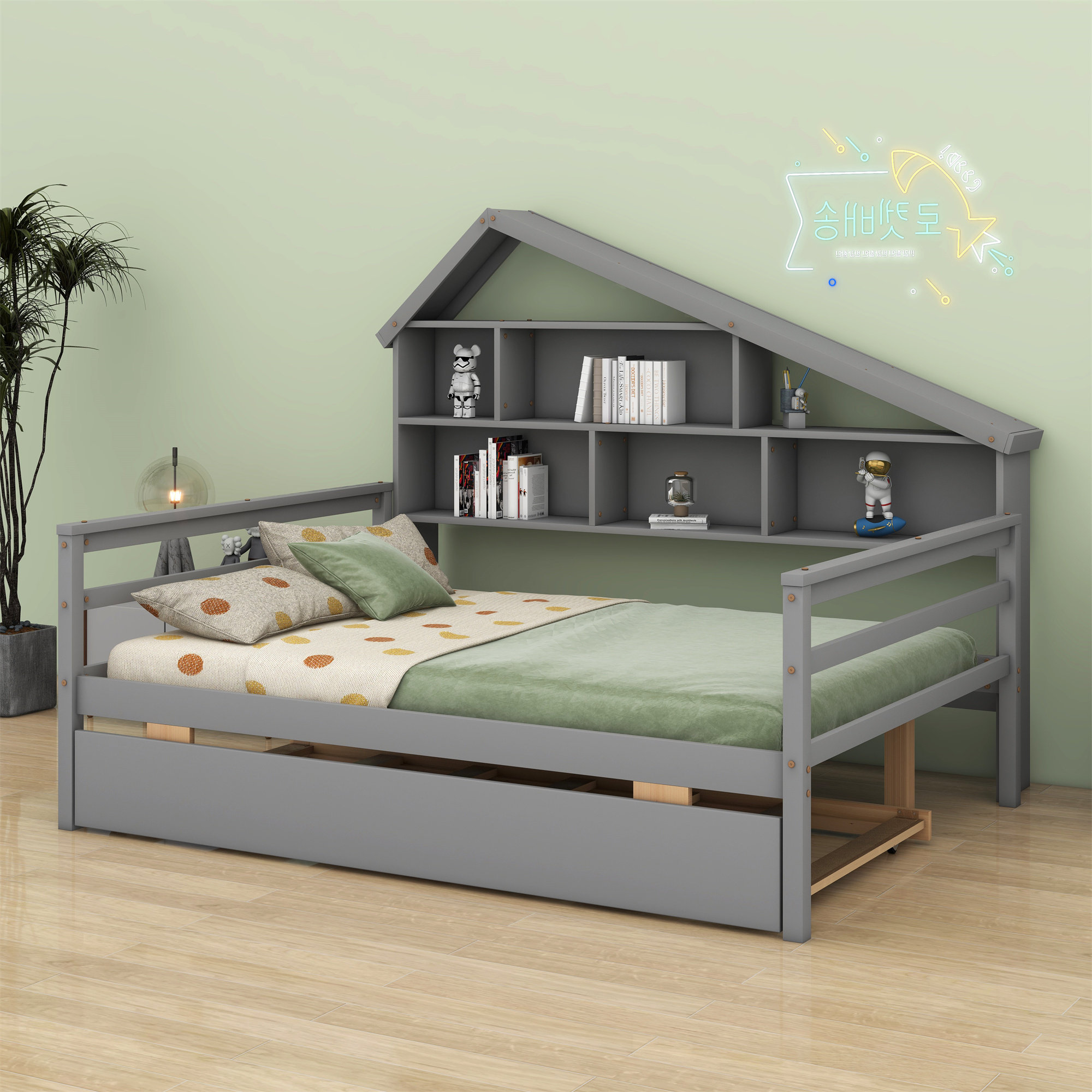 Harper Orchard Akihisa Slat Storage Bed | Wayfair