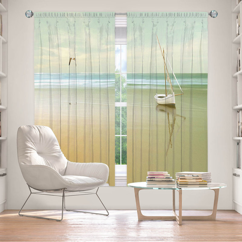 Room Darkening Curtain Pair, 40" W x 52" L