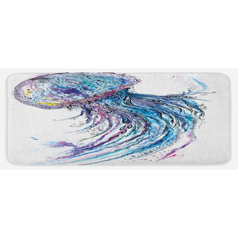 Tapis de cuisine jellyfish