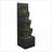 Fountains | Modern 5-Tier 39.3" Gray LED Fountain for Garden Patio Indoor Entryway | Gray | Resin