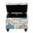 Linen Storage Ottoman With Turned Legs-225360105