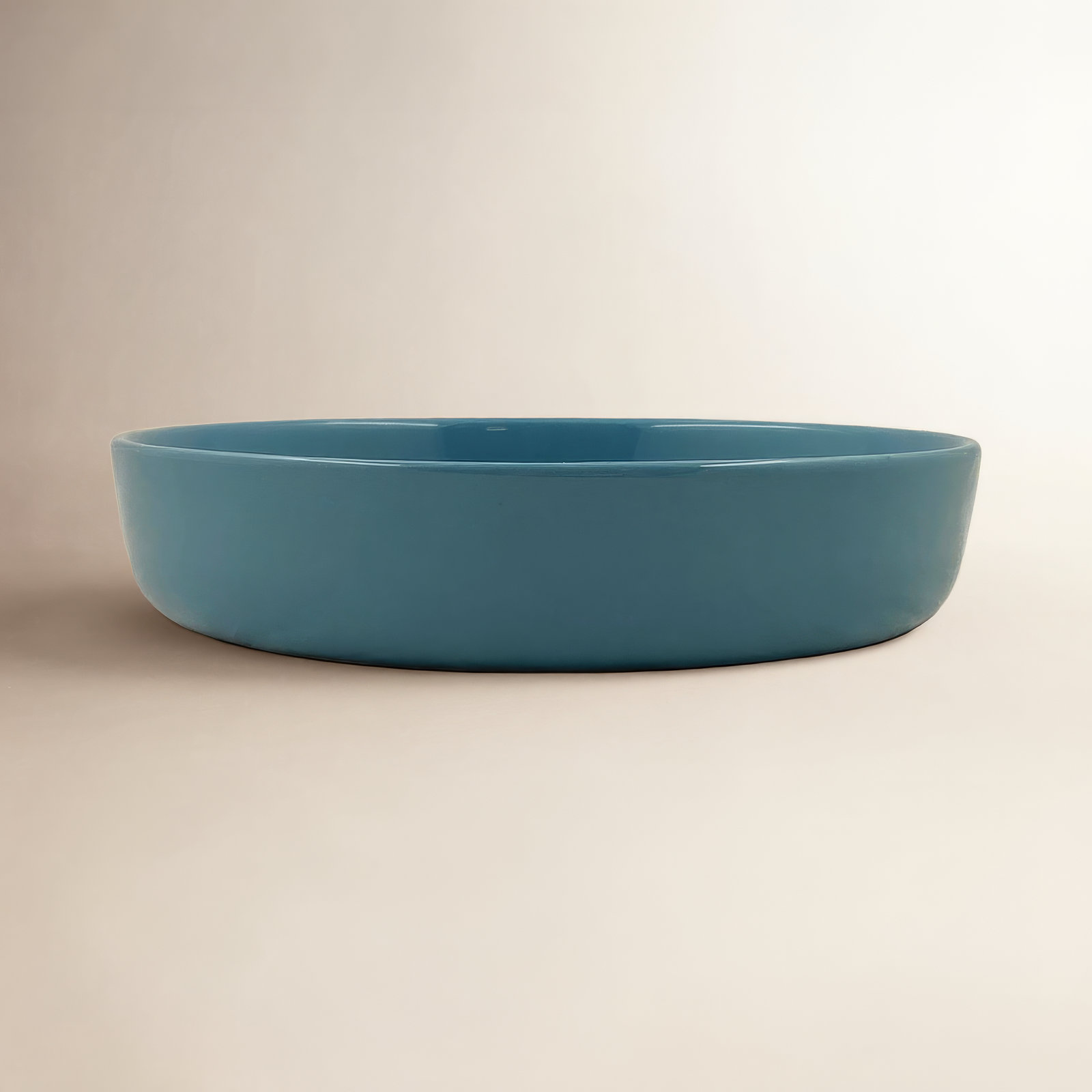 Canvas Home Reims Stoneware Salad Bowl 14oz, Blue/Green