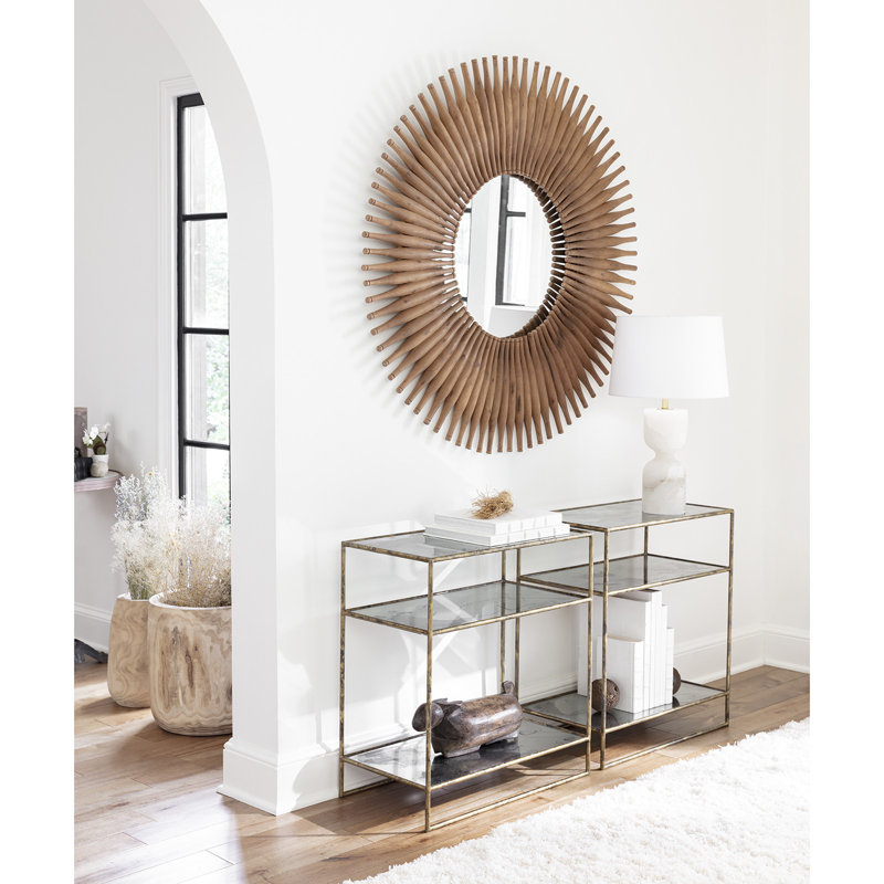 Lampe de table Joan Alabaster, H 25 po x l 15 po x P 15 po
