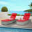 Outdoor Chaise Lounge Chair Set Of 2 With Patio Pool Chairs Lounges For Outside,Beach Rattan Recliners With Adjustable Backrest, Table, Cushion For Poolside Backyard Garden-1871876210