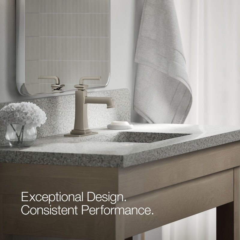 Riff Single-Handle Bathroom Sink Faucet, Vibrant Brushed Nickel