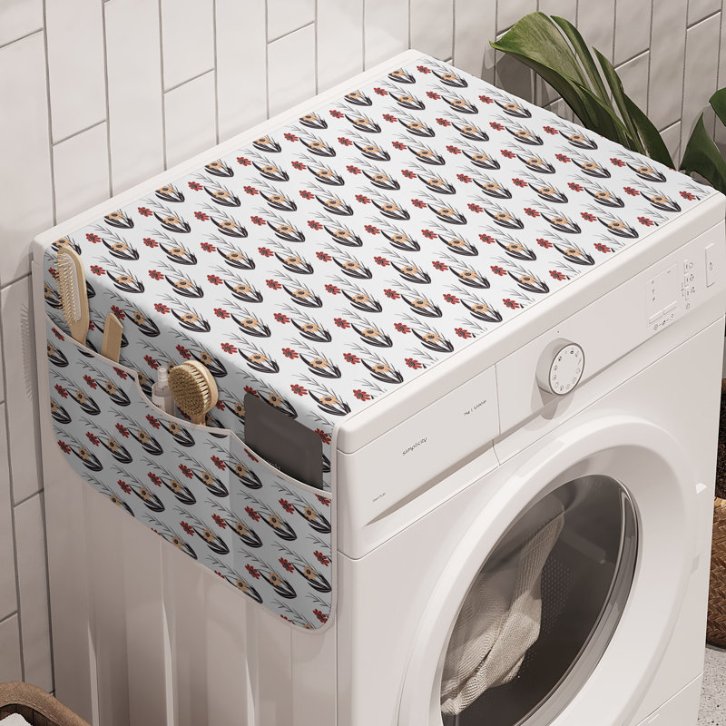 Machine à laver East Urban Home Nature, paquet de 2, 47 po x 18,5 po