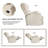 29.5'' Wide Upholstered Rocking Manual Recliner-815518555
