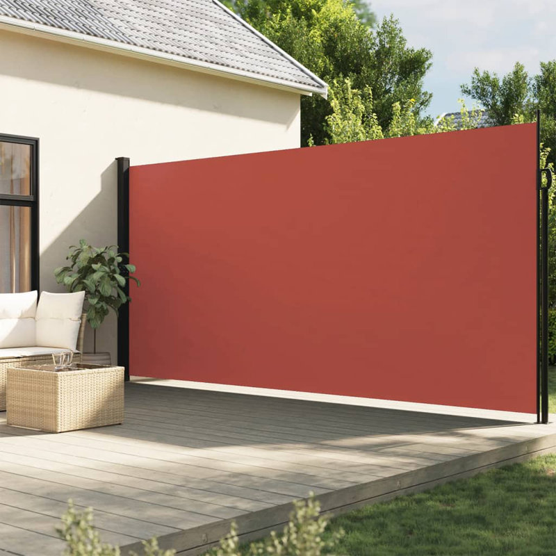 Retractable Side Awning, 220cm H x 500cm W, White