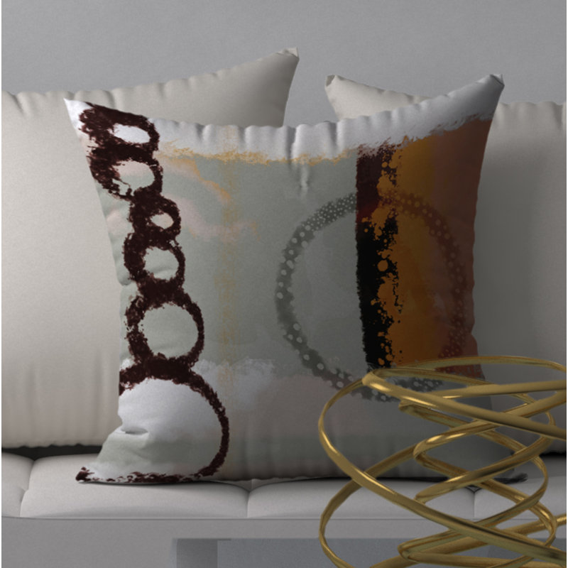 Housse et insert de coussin carré vital Strong, 18" x 18"