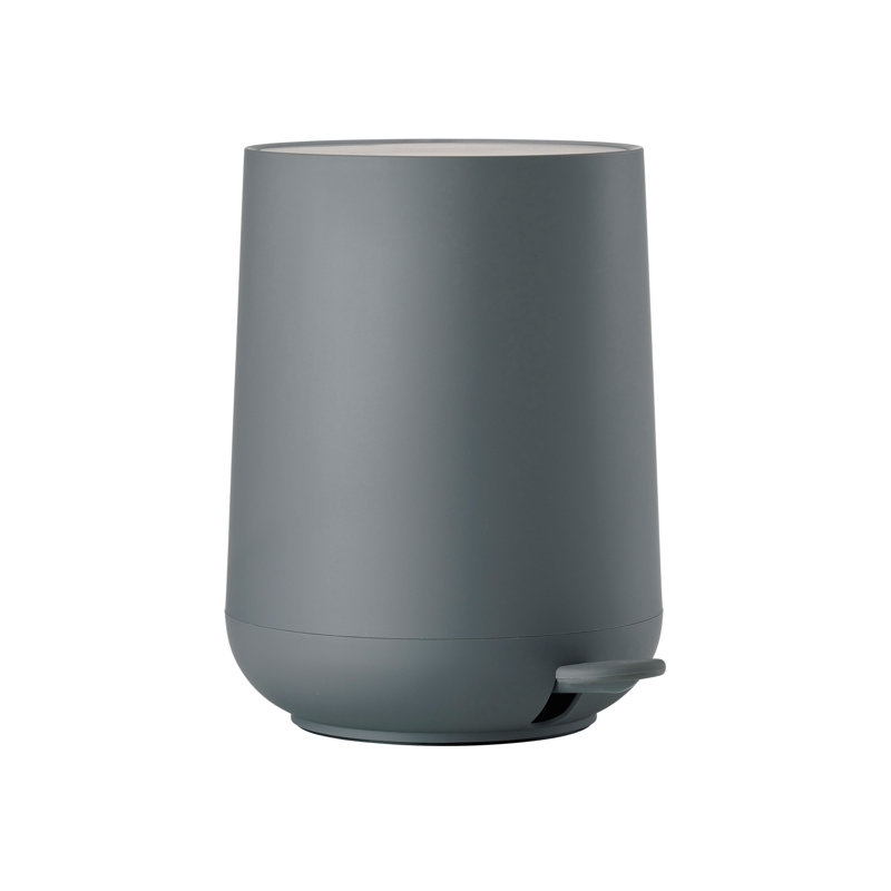 Gratton Plastic Step On Kitchen Trash Can, 5 L, Dark grey