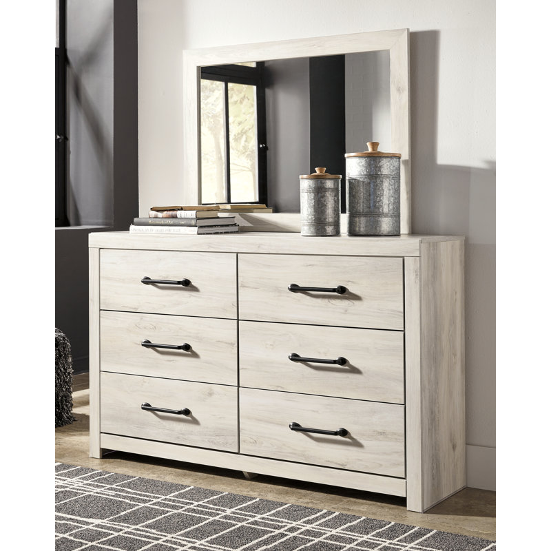 Cambeck Panel Bed, Dresser, Mirror, Chest, and Nightstand, Twin