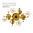 Saberina Metal Wall Clock