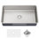 Évier de cuisine à simple cuve en acier inoxydable de calibre 16 L 32 po Dex ™ RA Series KRAUS