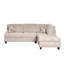 Canapé modulaire en L avec chaise longue Diodorus-2019249830