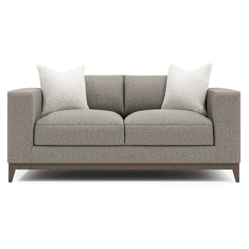 Bernhardt Noel Fabric Loveseat, Oatmeal