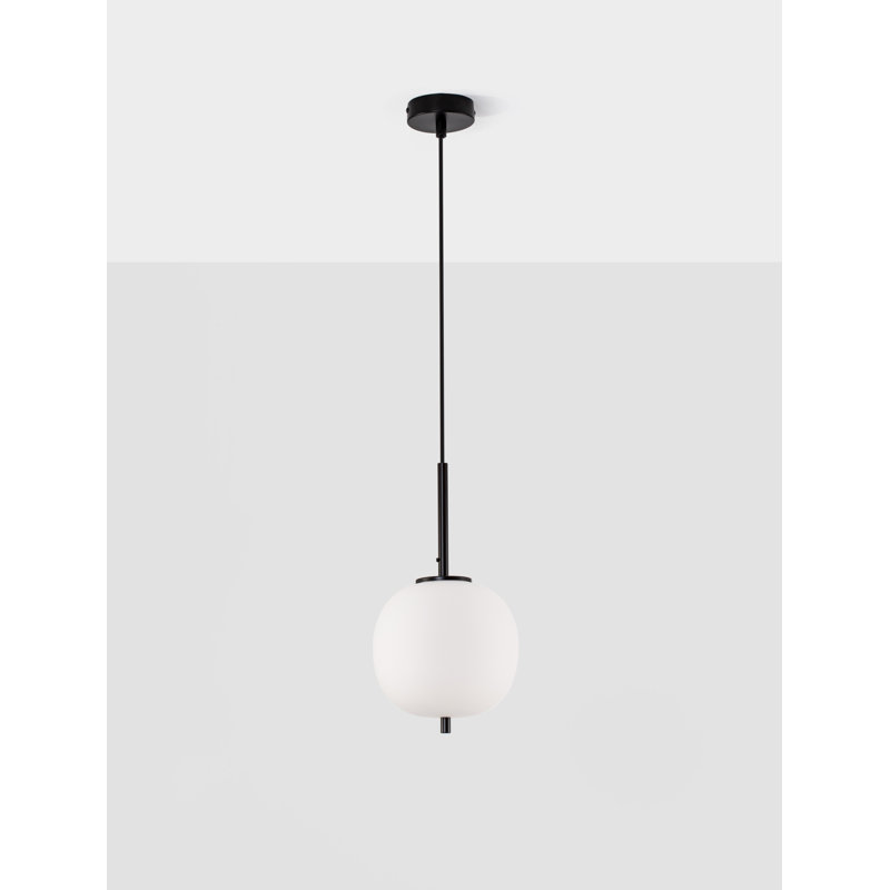 1 - Light Black Sphere Pendant