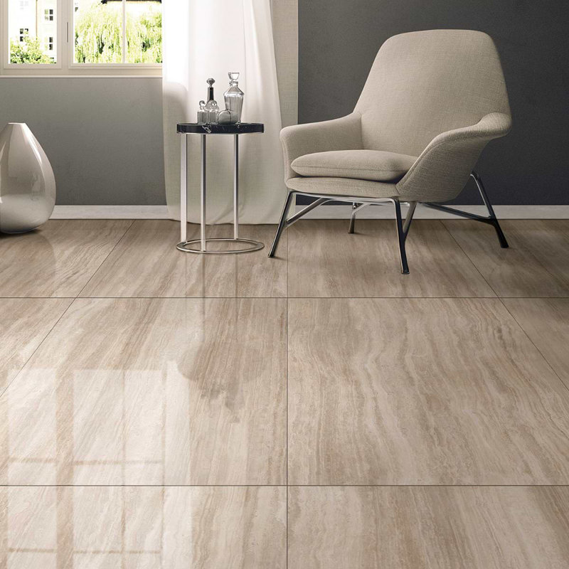 Nashville White 24X48 Matte Porcelain Tile, Beige