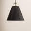 Luminaire suspendu conique à 1 lumière Priyank