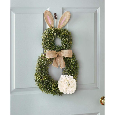 Faux Cotton 10.2'' Wreath