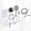 Single Handle 7-Spray Shower Faucet 1.8 GPM With Detachable Handheld Shower Head-104594479