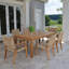 Hadley Teak Patio Dining Armchair-66914860