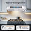 Hotte sous un meuble à conduit 36 po 800 CFM Awoco en acier inoxydable avec commande vocale / tactile / tactile