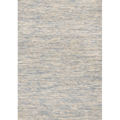 Yarenys Blue Ivory Handmade Wool Rug