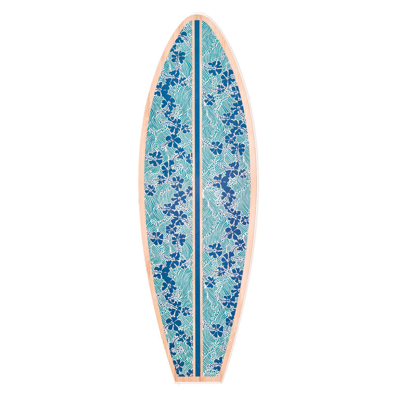 Plaque de surf Kona Coast par Reyn Spooner 50th State Waves - 8 po x 24 po