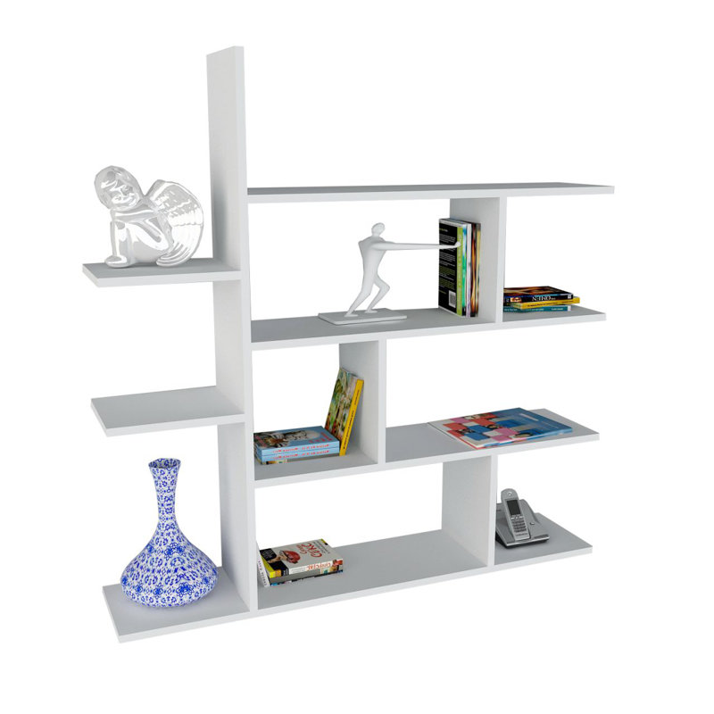 4 Piece Accent Shelf, White