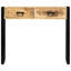 Ariton 90cm Solid Wood Top Console Table