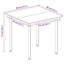 Ensemble de salle à manger rectangulaire pour 6 personnes avec coussins Nikai-653227236-632679639