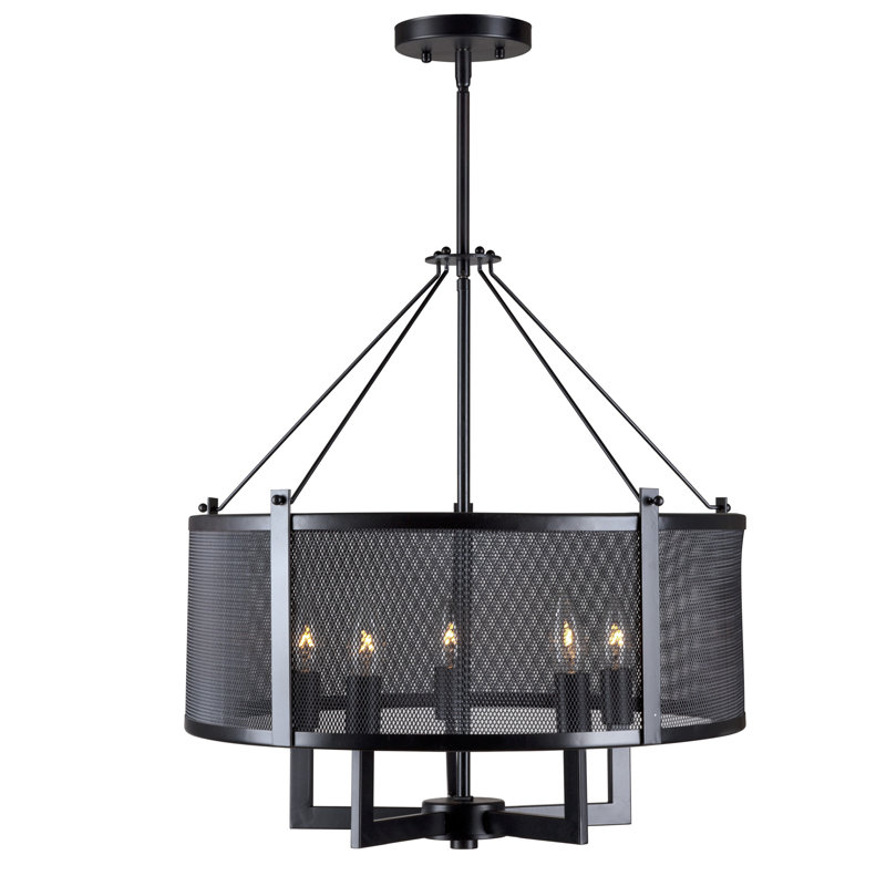 Lustree tambour 5 lumières Euclid