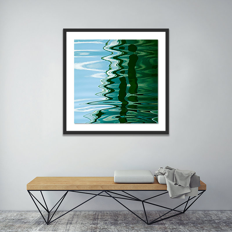 Movement VI Print by Geoffrey Baris, Black