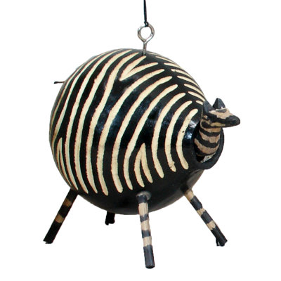 Figurine suspendue gourde éléphant bobblehead