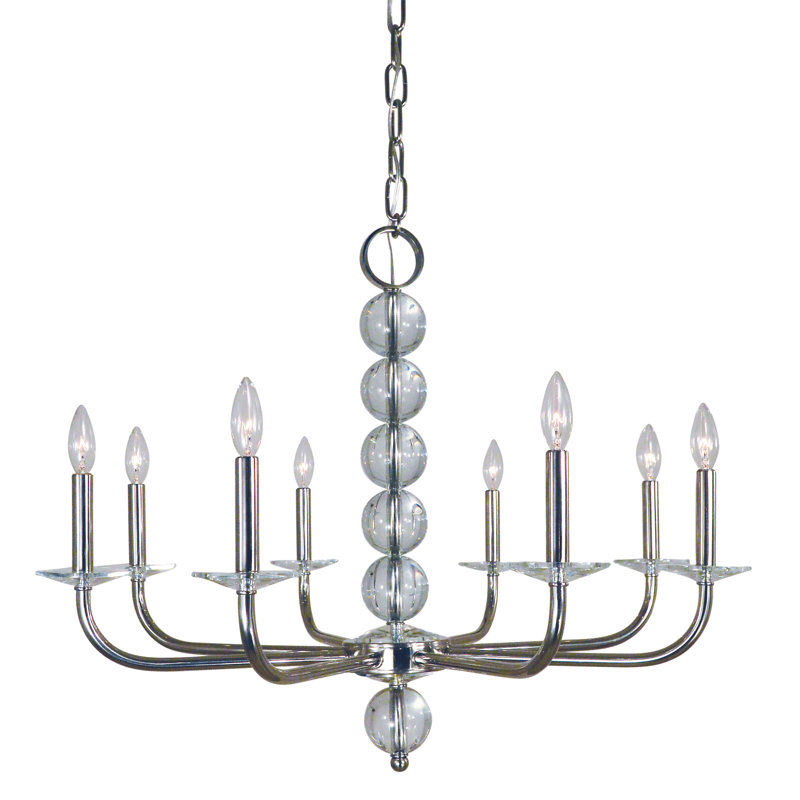 Ozella 8 - Light Tiered Chandelier