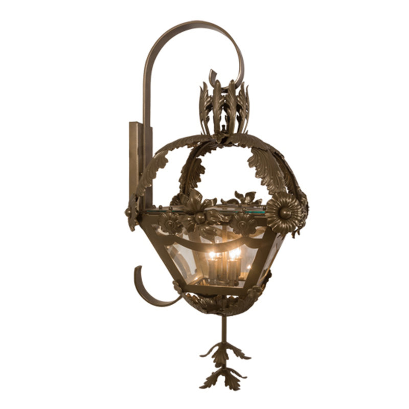 Symone - Light Outdoor Wall Lantern