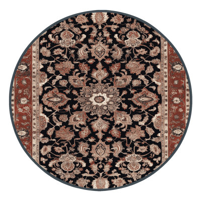 Tapis brun lavable à la machine