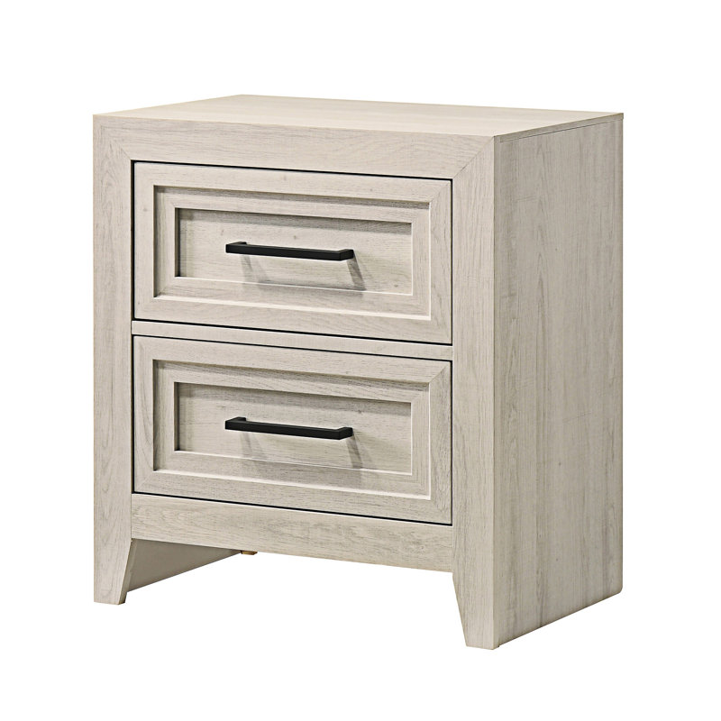 Nightstand Bedside Table With Drawers