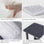 Un canapé trois places + deux chaises pivotantes + une table basse