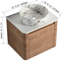 Meuble-lavabo mural Chanson