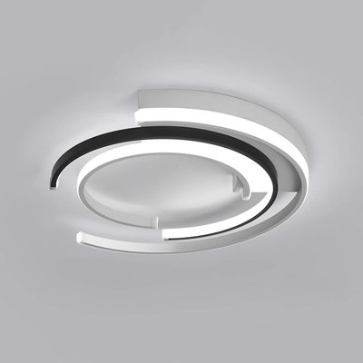 Pinard 19.7" Modern LED Acrylic Flush Mount Ceiling Light