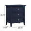 Table de chevet 3 tiroirs Ainis-24778123