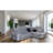 Floreda Grey Left Side Sectional With Bed And Storage-117664323