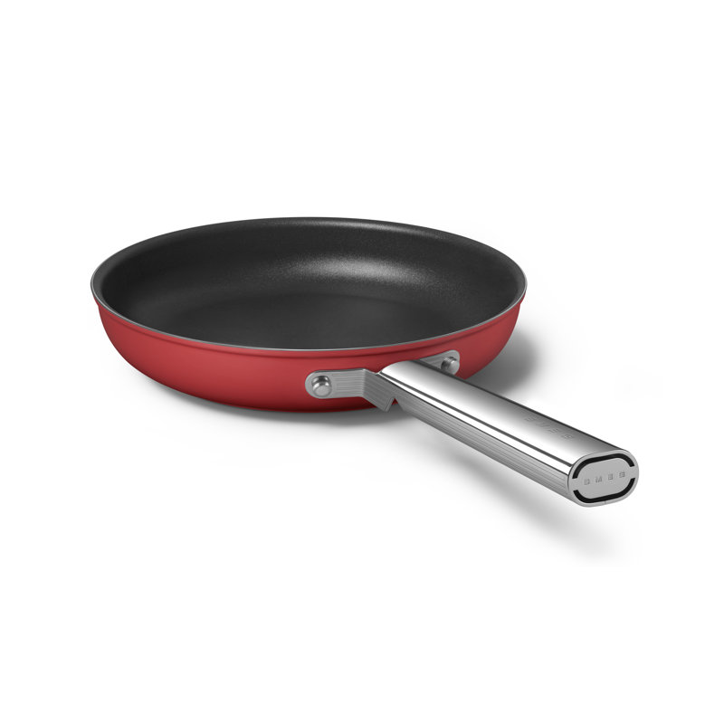 SMEG 10-inch Frying Pan, Rouge, 10"
