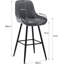 Gaelan Upholstered Counter Stool with Metal Frame-1147939416