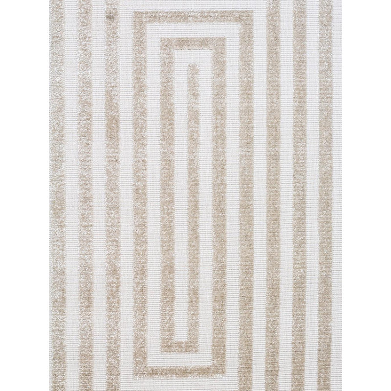 Utopia Geometric Area Rug in Gray, Rectangle 4' x 5'8"